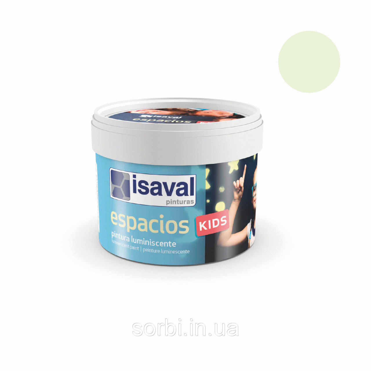 Фарба Espacios Kids- люмінесцентна 0,1л